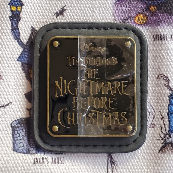 LOUNGEFLY Nightmare Before Christmas Halloween Town Backpack - Picture 11 of 15